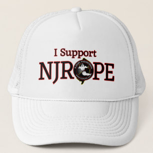 Boné NJROPE...Eu Apoio (vermelho)