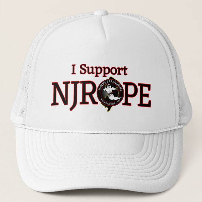 Boné NJROPE...Eu Apoio (vermelho) (Frente)
