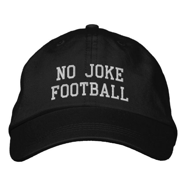 Boné No Joke Football Original Embroidered Hat (Frente)