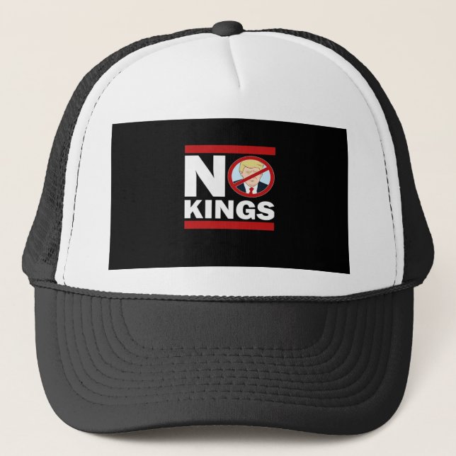 Boné No Kings Anti Classic Minimal Clean (Frente)