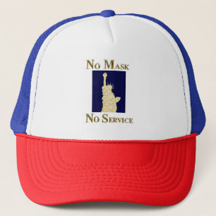BONÉ NO MASK NO SERVICE NYC HAT
