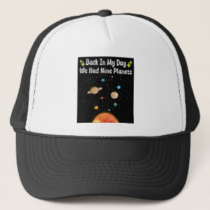Boné No Meu Dia Tivemos Nove Planetas Astronomia Plutão