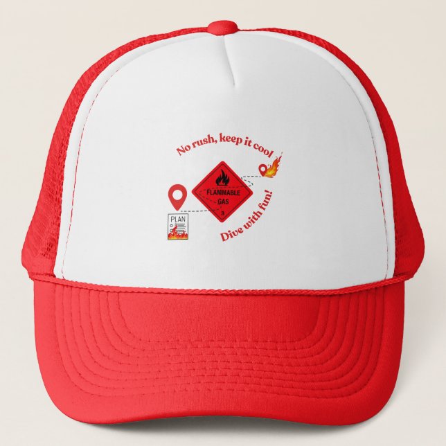 Boné No Rush Keep It Cool Trucker (Frente)