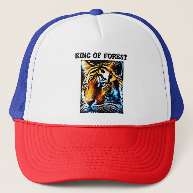 Boné no tigre (Frente)