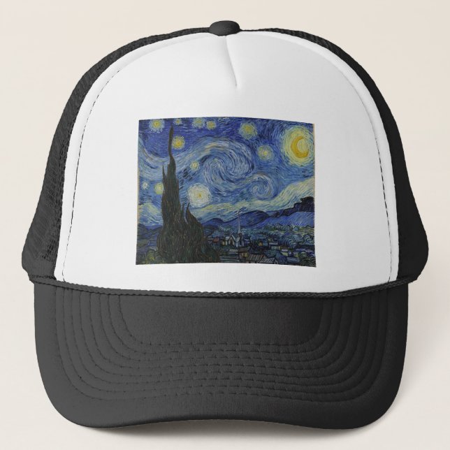 Boné Noite Estrelada de Van Gogh (Frente)