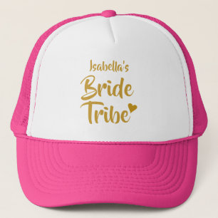 Boné Noiva Personalizada Tribo Coração Dourado