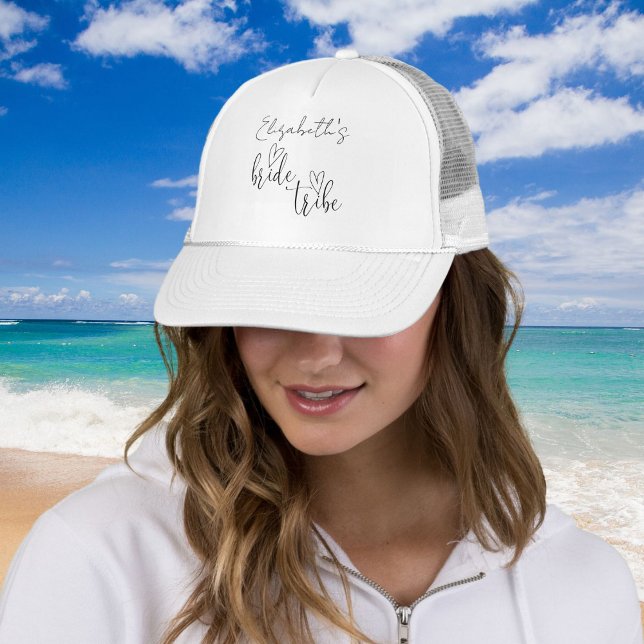 Boné Noiva Tribe Bachelorette Bridesmaids (Bride Tribe Bachelorette Bridesmaids Trucker Hat)