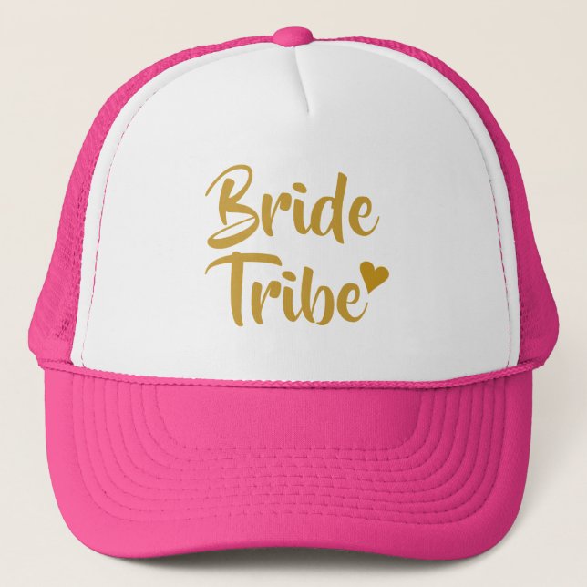 Boné Noiva Tribo Coração Dourado (Frente)