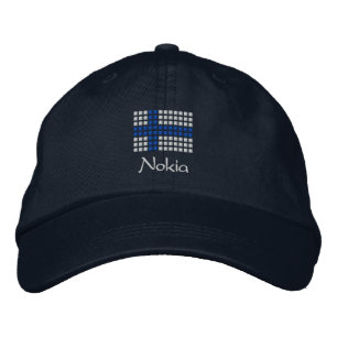 Boné Nokia hattu - Bandeira finlandesa Hat