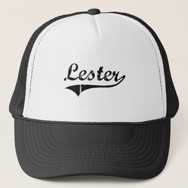 Boné Nome clássico do estilo de Lester (Frente)