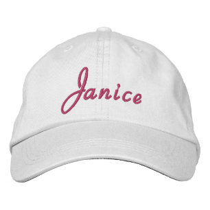 Boné Nome da Janice