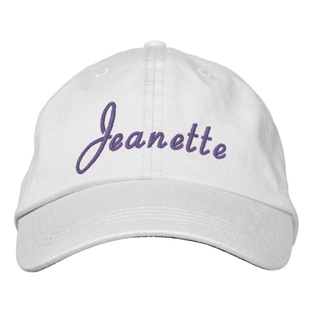 Boné Nome da Jeanette (Frente)