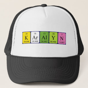 Boné Nome da mesa periódica de Karalyn