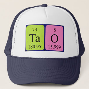 Boné Nome da mesa periódica do Tao que