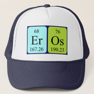 Boné Nome da mesa periódica Eros que