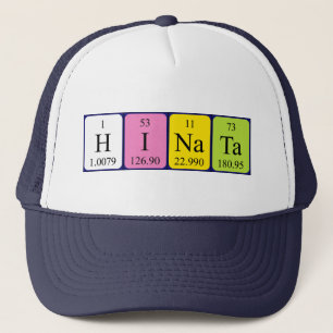 Boné Nome da mesa periódica Hinata que