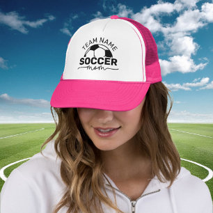 Boné Nome de Equipe de Futebol da Mamãe Personalizado R