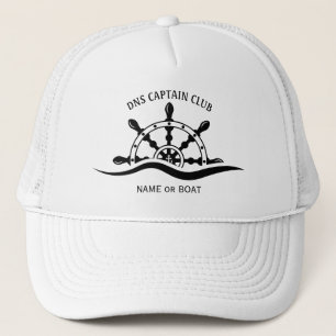 Boné Nome do Capitão do Seu Barco