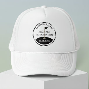 Boné Nome do Padrinho de Casamento de Golfe