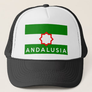 Boné nome do texto do país da espanha da bandeira da
