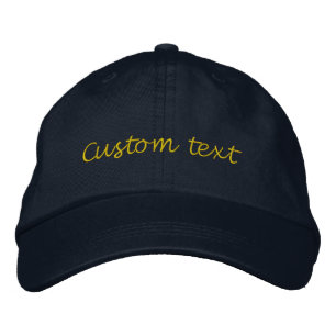 Boné Nome ou Texto Personalizado 