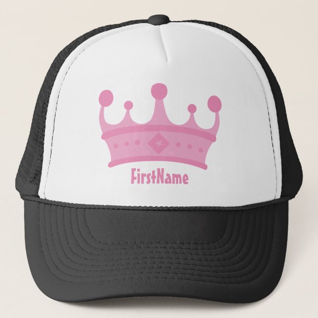 Boné Nome Personalizado Coroa (Frente)