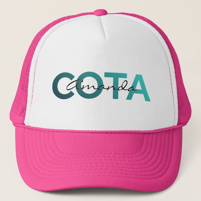 Boné Nome Personalizado COTA (Frente)