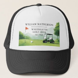Boné Nome Personalizado do Clube de Golfe Buggy