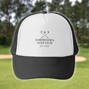 Boné Nome Personalizado do Clube de Golfe Clássico