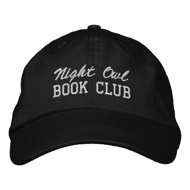Boné Nome Personalizado do Clube do Livro (Frente)