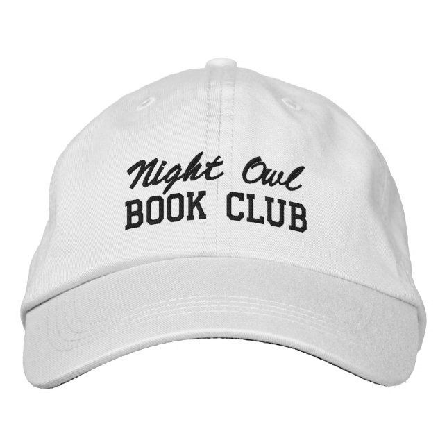 Boné Nome Personalizado do Clube do Livro (Frente)
