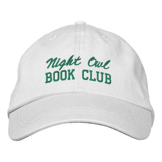 Boné Nome Personalizado do Clube do Livro (Frente)