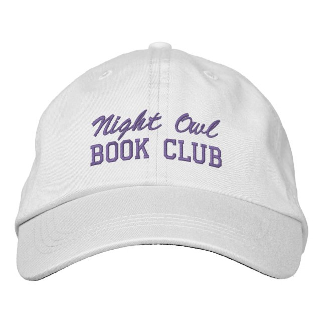 Boné Nome Personalizado do Clube do Livro (Frente)