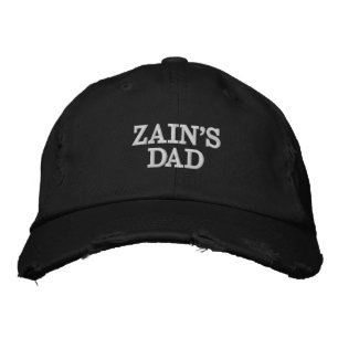 Boné Nome Personalizado do Pai em Branco Empilhado