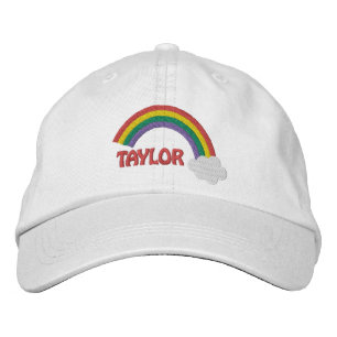 Boné Nome Personalizado Orgulho gay Rainbow