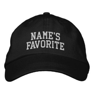 Boné Nome Personalizado Texto Favorito Presente de Aniv