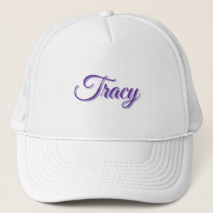 Boné Nome Tracy Garotas Em Roxo,