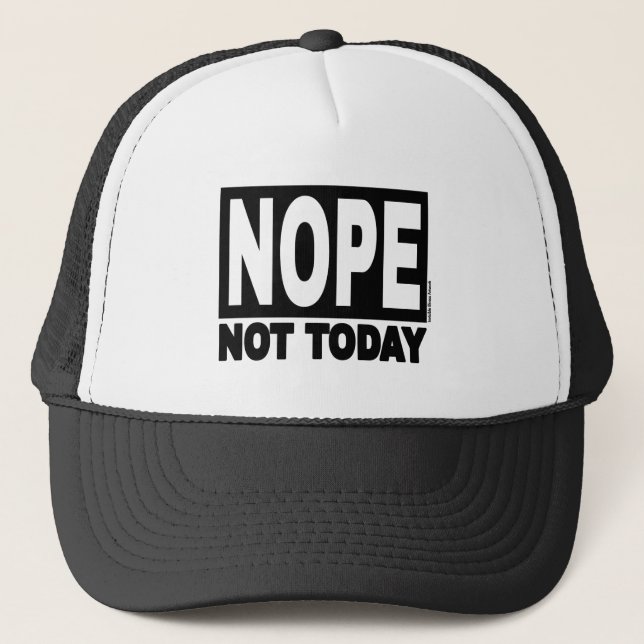 Boné NOPE Não Hoje (Frente)