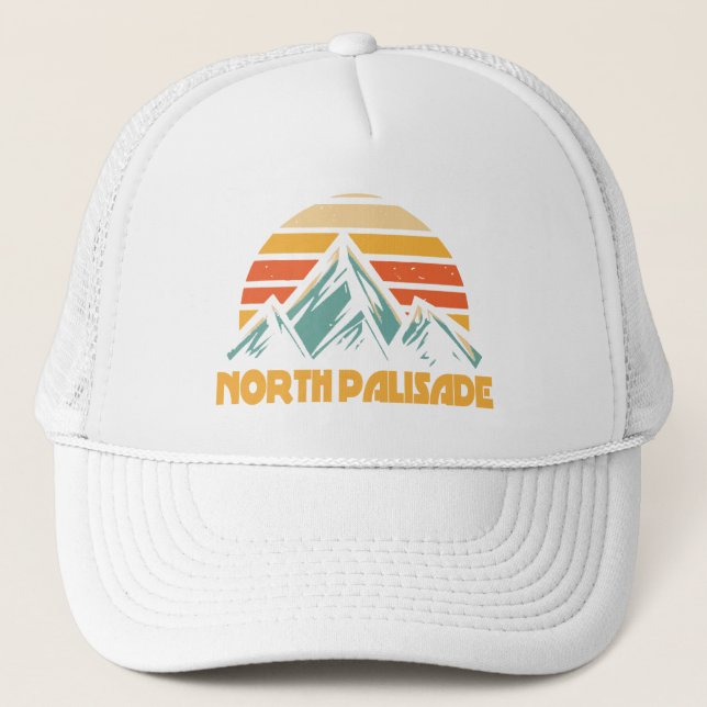 Boné North Palisade Califórnia Turquesa Retro (Frente)