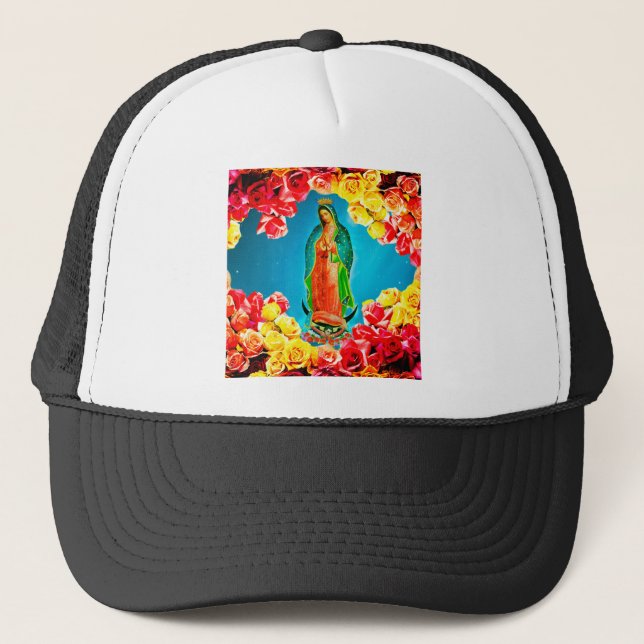 Boné Nossa Senhora de Guadalupe Trucker Hat (Frente)