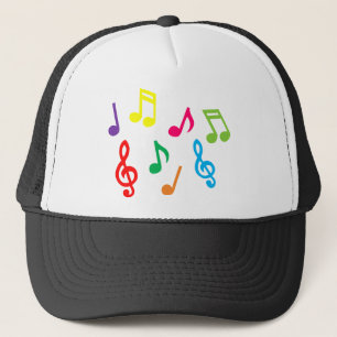 Boné Notas musicais