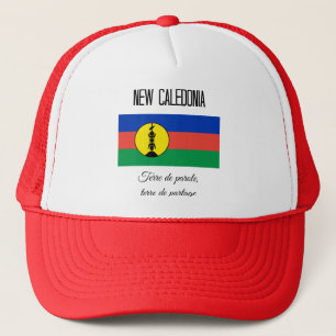 Boné Nova Caledónia, Bandeira e Motto (Fr)