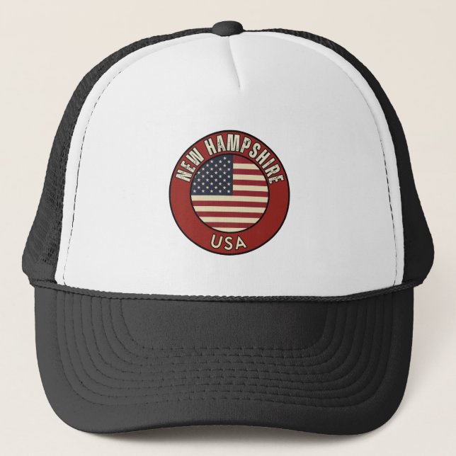 Boné Nova Hampshire Estados Unidos da América (Frente)