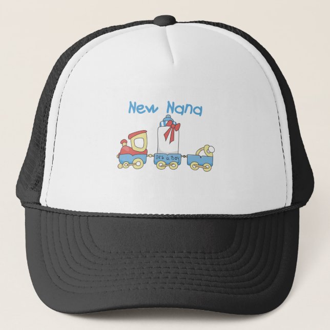 Boné Nova Nana - Camisetas de trem e presentes (Frente)
