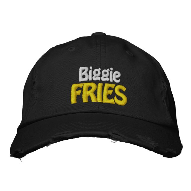 Boné Novelty Mens Fashion Baseball BIGGIE FRIES (Frente)