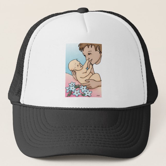 Boné Novo Pai e Bebê (Frente)