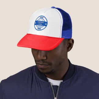 Boné NOVO! Trucker Hat - Azul Branco Vermelho - Persona
