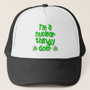 Boné nuclear engraçado