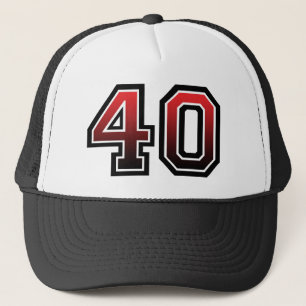 Boné Número 40 clássico