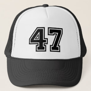 Boné Número "47"